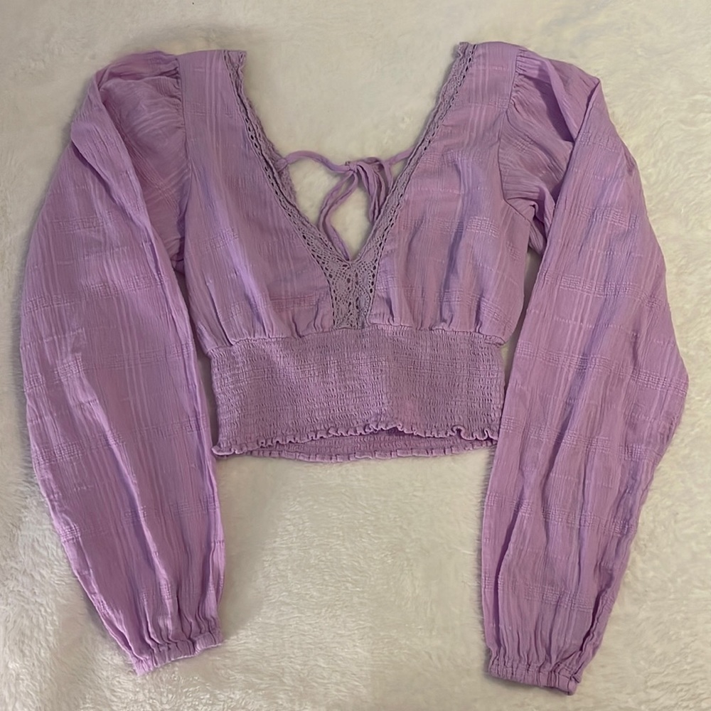 Purple Aeropostale top